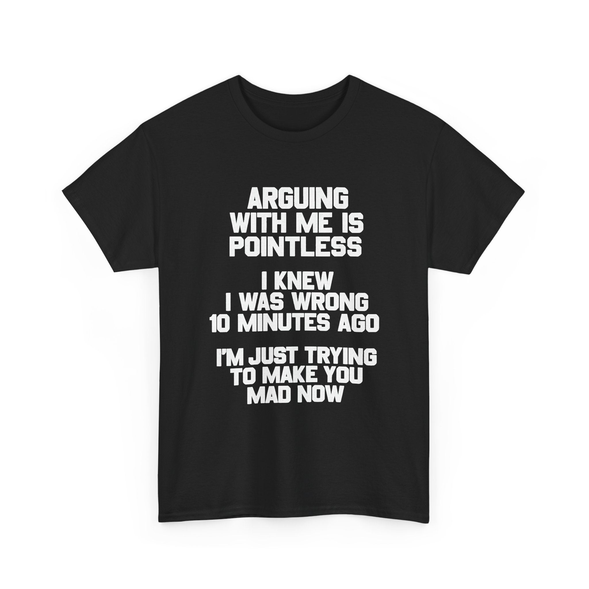 Arguing With Me Is Pointless (FRONT PRINT)