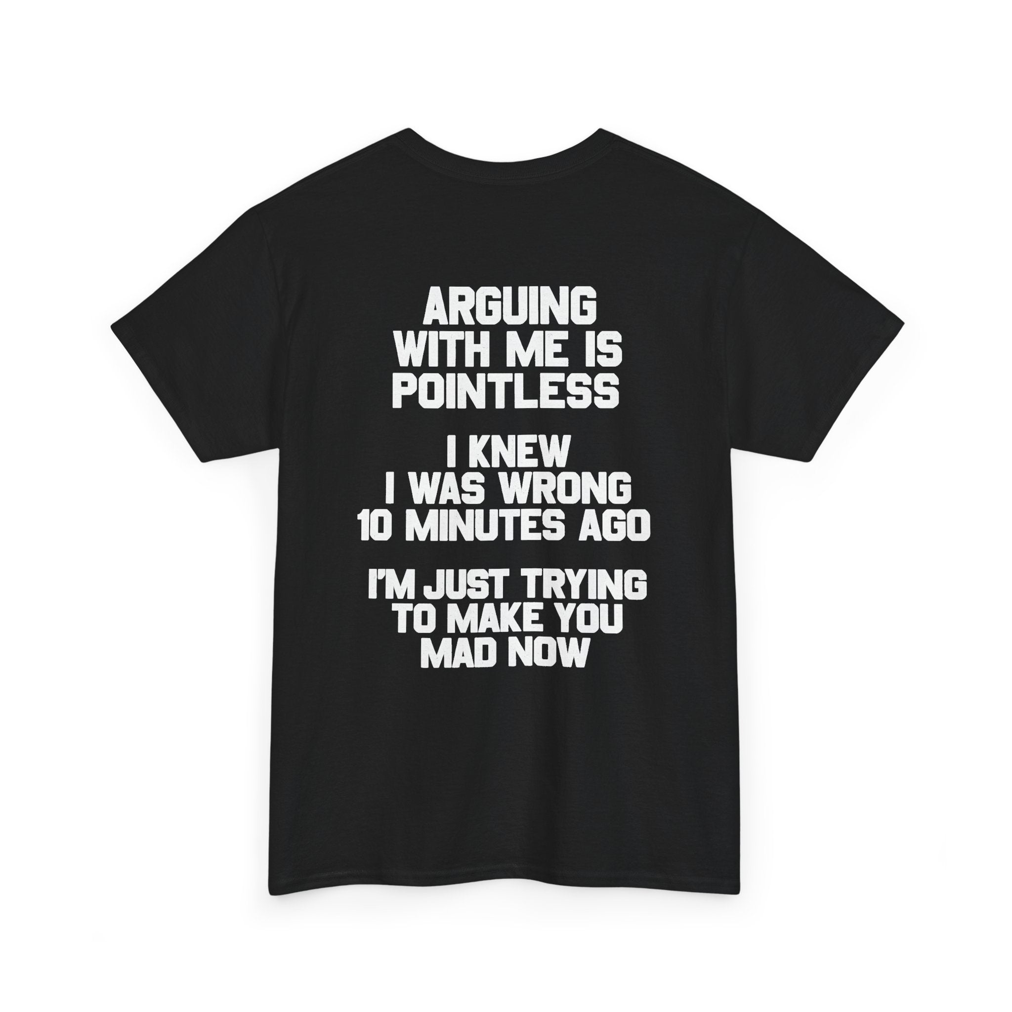 Arguing With Me Is Pointless (BACK PRINT)