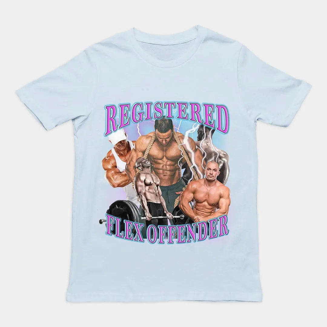 Registered Flex Offender Gym t-shirt