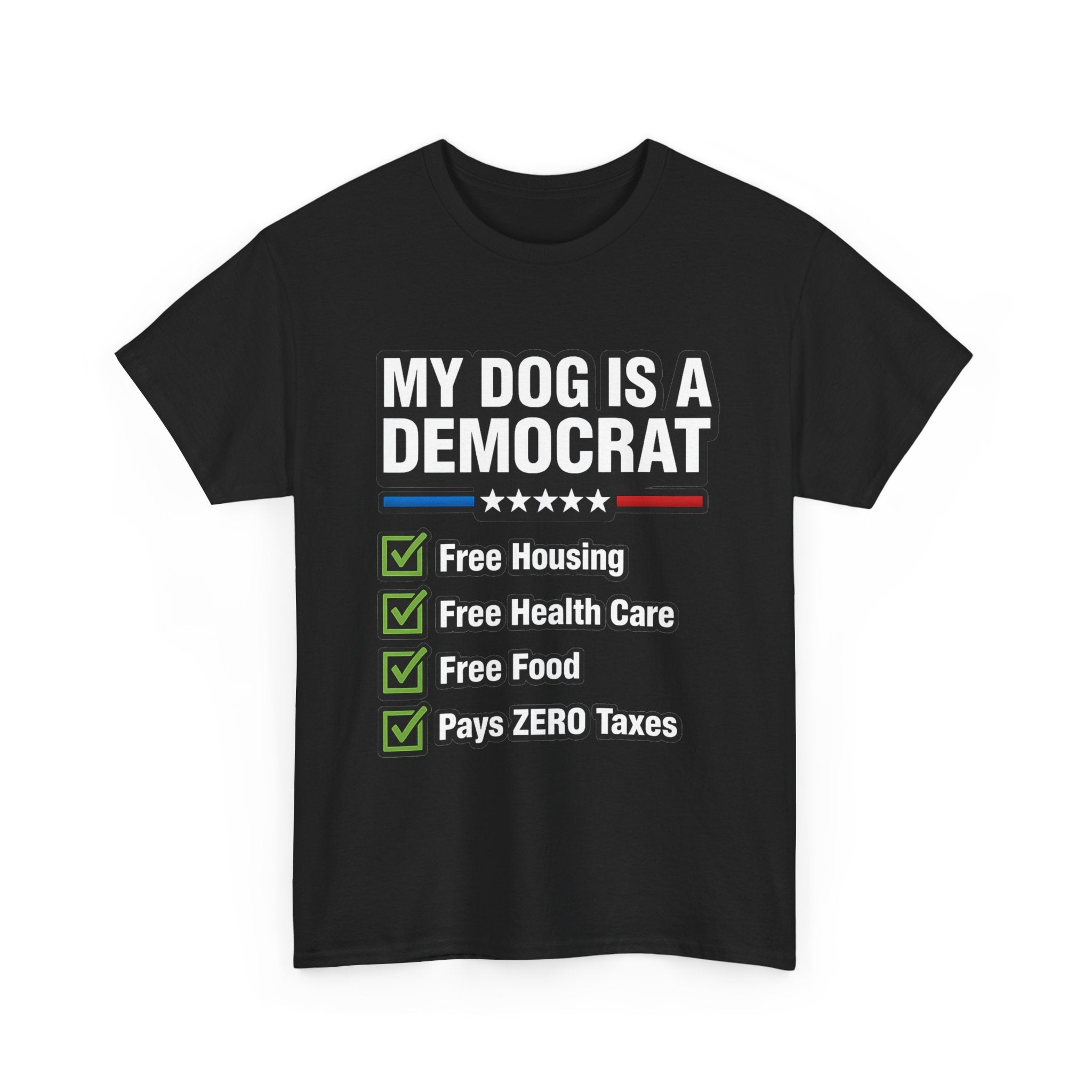My Dog is a Democrat – Front Print